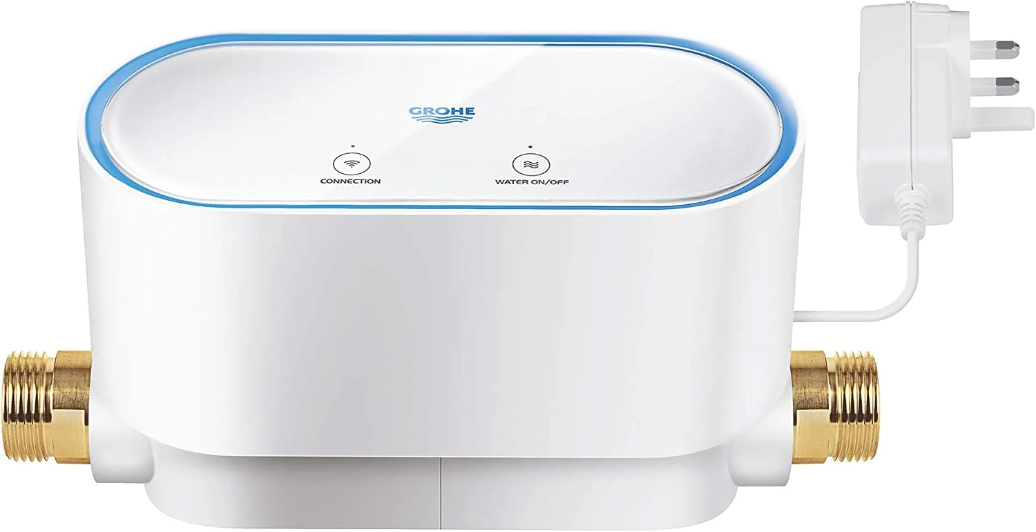 GROHE Sense Guard smart water controller with power supply